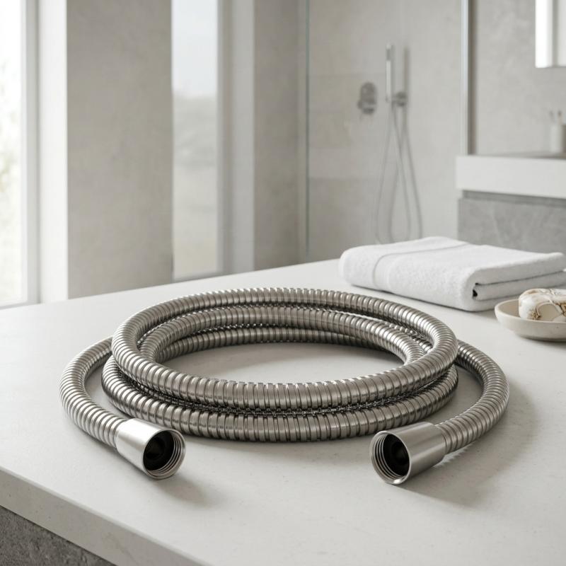SB doucheslang Steel flex volledig RVS  316 1/2 met conische aansluiting 1208955207